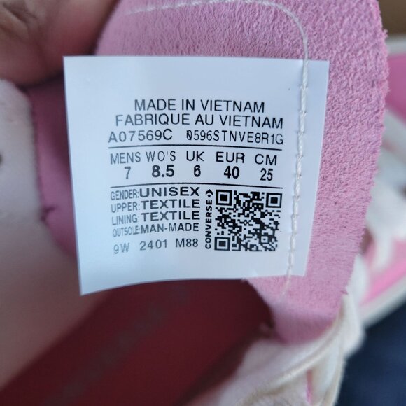 ⭐⭐Converse Chuck Taylor Cruise Hi 8.5 Women Shoes Pink Platform Sneakers A07569C - Picture 13 of 13